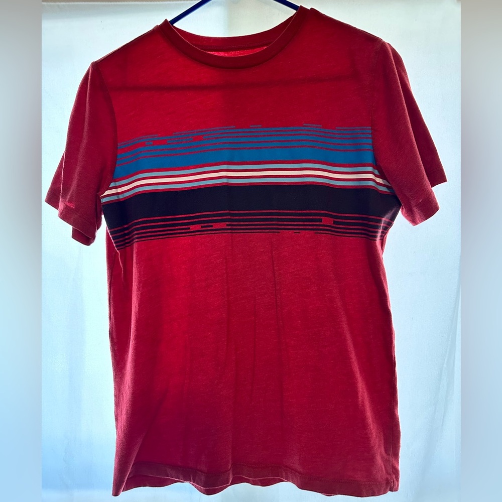 Red Striped Boys T-Shirt